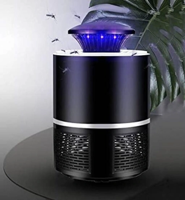 VARNISH International  Eco Friendly USB Electronic LED Mosquito Killer Machine Trap Mosqutio Lamp - Black, Metal, Pack of1